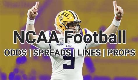 Ncaa football lines - With fall comes football. Despite the COVID-19 pandemic and the postponement of most college sports seasons, the NFL appears committed to proceeding undeterred, meaning the all-dig...